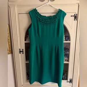 Studio I Green Sleeveless Midi Dress 16